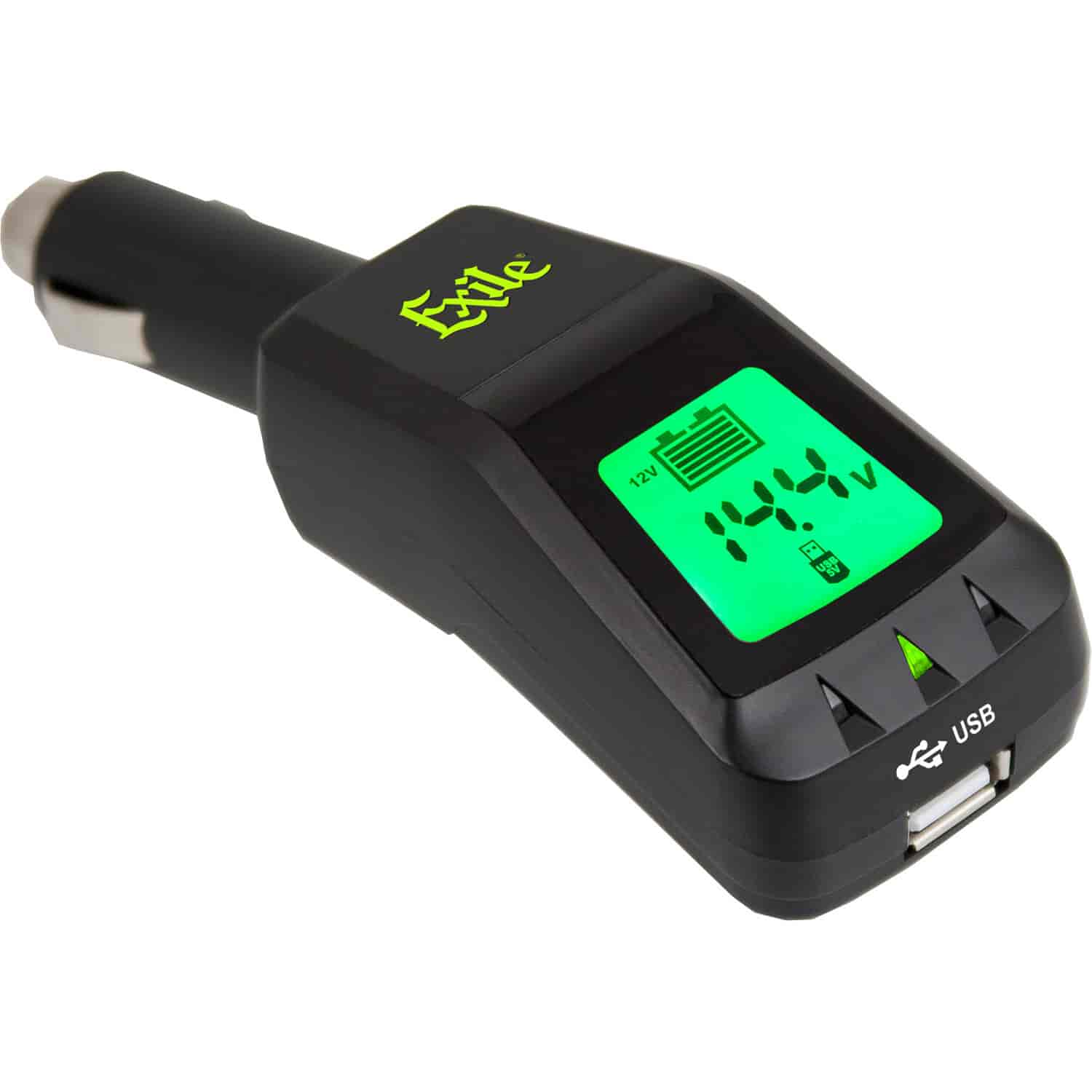 BT-1 LCD Digital Battery Monitor with USB Port
