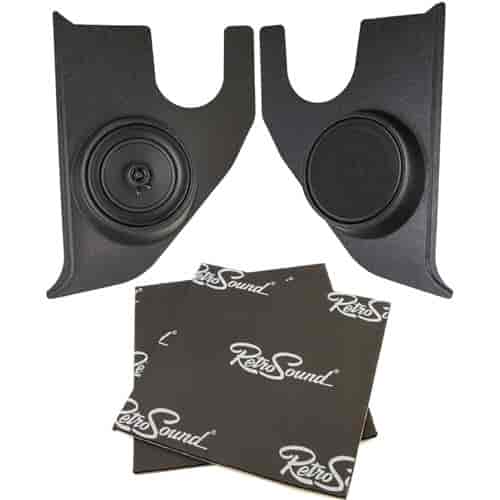 Kick Panels w/Standard Speakers and RetroMat Package for
