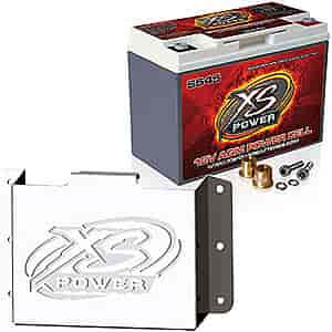 S-Series Racing Battery & Stamped Aluminum Mount 12-Volt