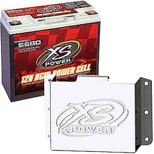 S-Series Racing Battery & Stamped Aluminum Mount 12-Volt