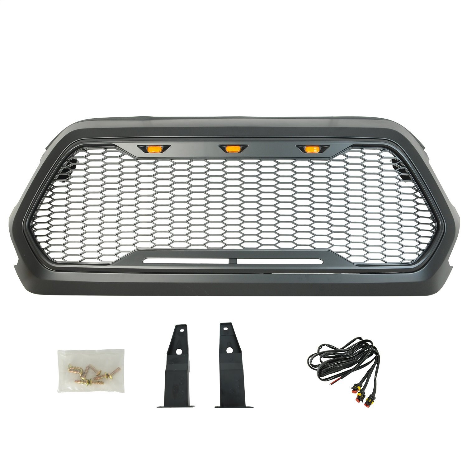 LED Impulse Mesh Grille Fits Select Toyota Tacoma