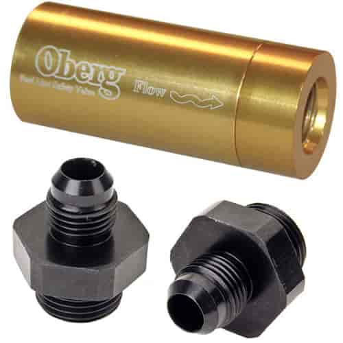 Fuel Line Safety Check Valve Kit Includes: Fuel