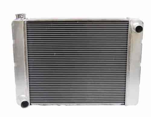 31 SINGLE PASS UNIVERSAL ALUM FORD RADIATOR W/MOUNTING HOLES L31 X H19 X W3