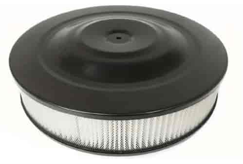 Round Flat Performance Style Air Cleaner Base 14