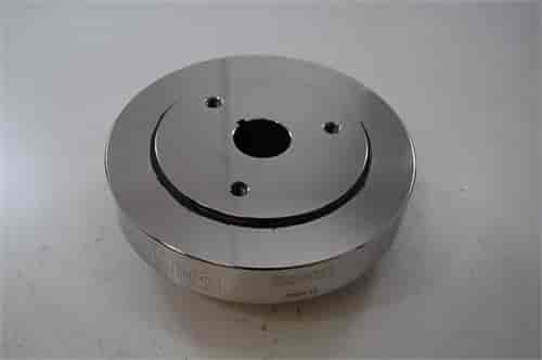 6.75 POLISHED STAINLESS STEEL DAMPER AVAILABLE FOR SMALL