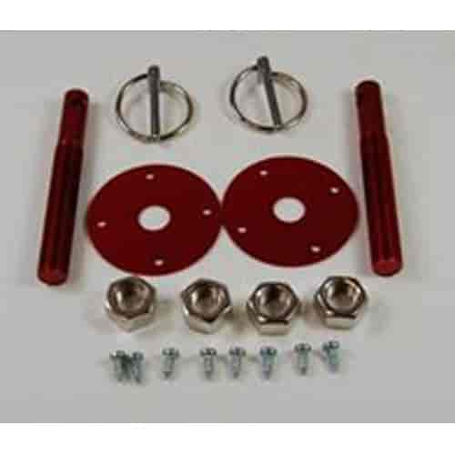 Aluminum Hood Pin Kit 3/16" Hair Pin