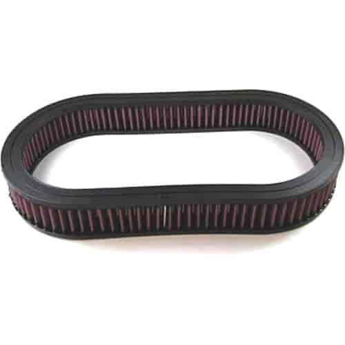 K&N Oval Washable Air Cleaner Element 15" x 2"