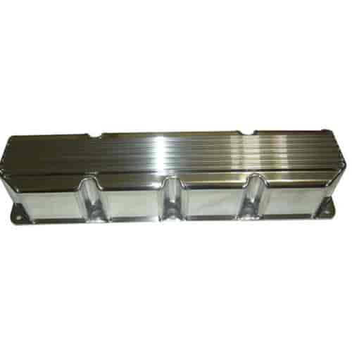 Fabricated Aluminum Finned Valve Covers For 1966-1991 AMC/Jeep V8 290-304-343-360-390-401
