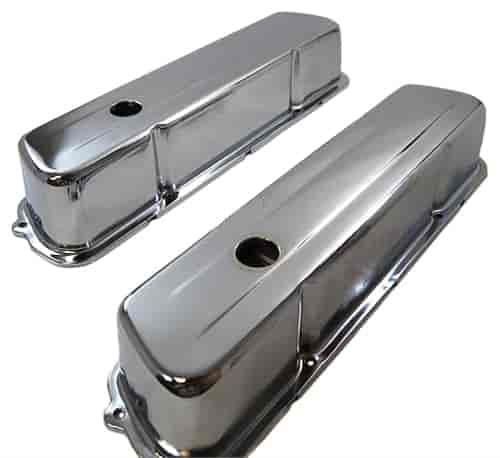 HOLDEN 8 CYLINDER VALVE COVERS BAFFLE - CHROME