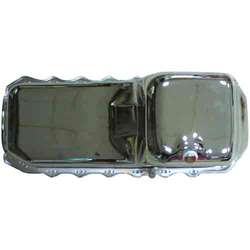 Chrome Plated Steel Stock Oil Pan Holden 8 Cylinder