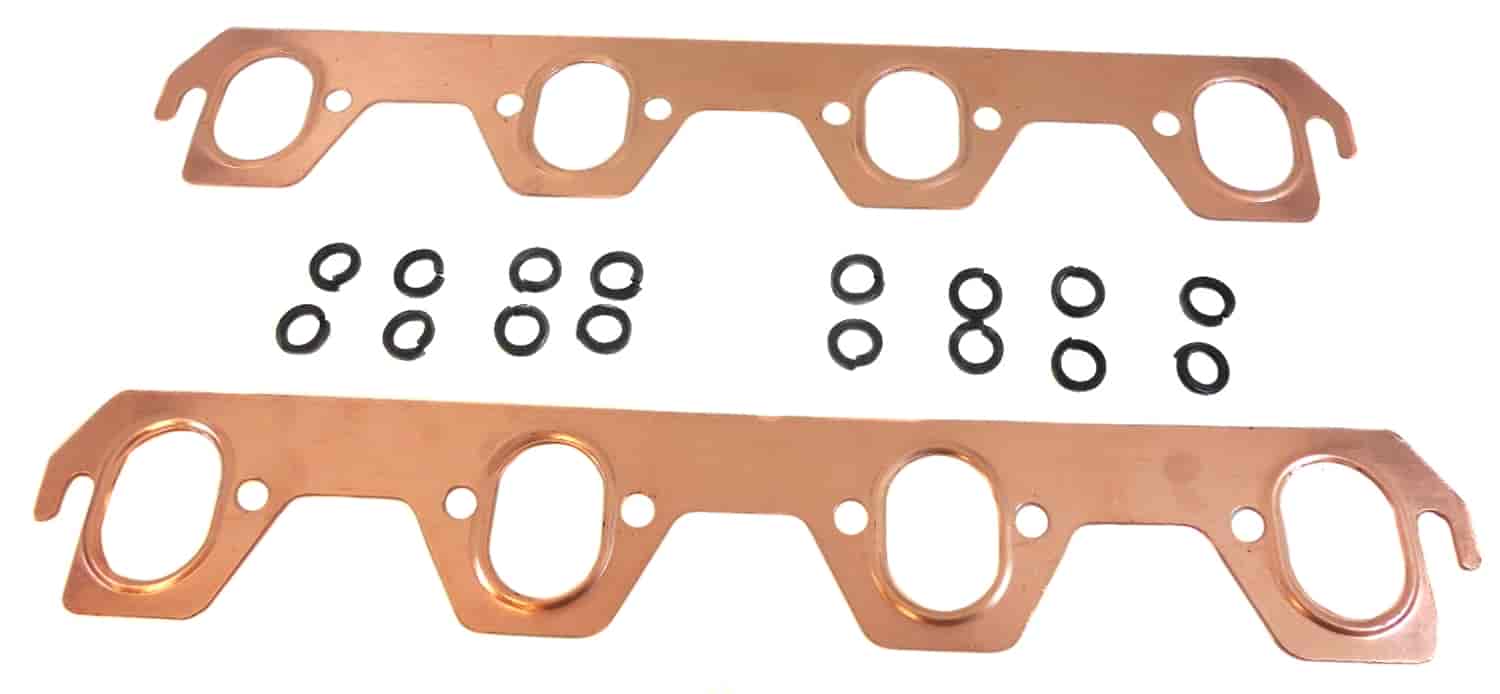 COPPERSEAL EXHAUST GASKET 1962-97 SB-FORD 260 289 302 EXC.BOSS 351W OVAL PORT 1.25X1.75
