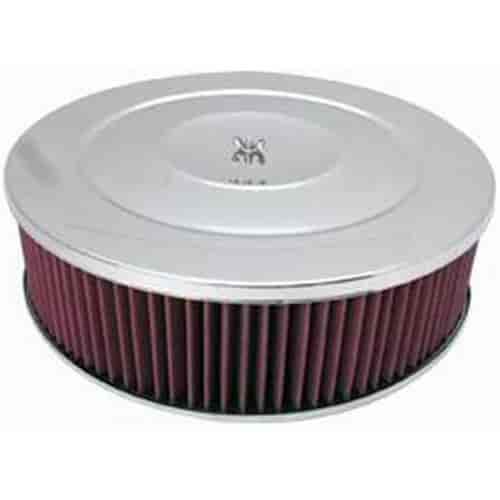 Round Performance Style Air Cleaner Set 14