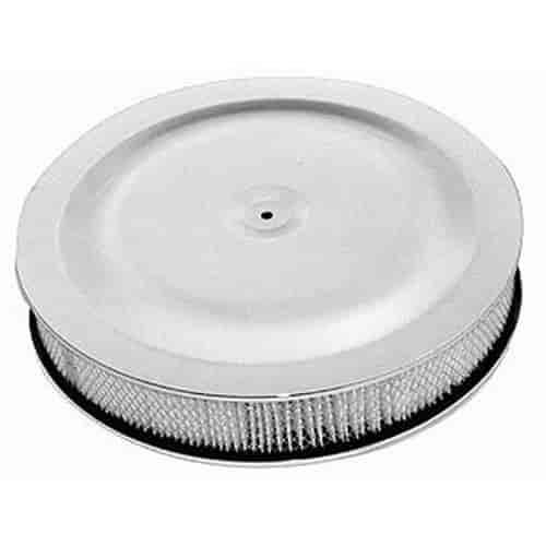 Round Race Car Style Air Cleaner Set 14" x 3"