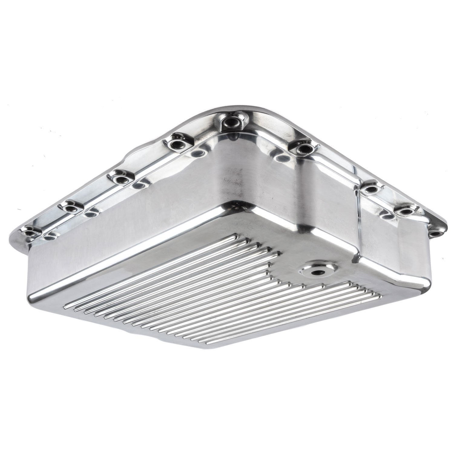 Polished Aluminum Transmission Pan GM Turbo 700R4 & 4L60