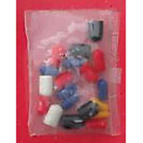 Vacuum Line Cap Kit Includes: (2) Yellow 1/8"