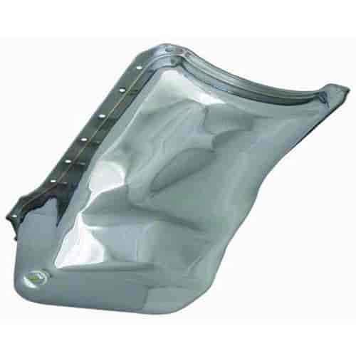Chrome Plated Steel Stock Oil Pan 1970-80 Ford
