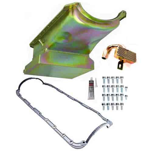Steel Drag Race Oil Kit Big Block Chevy Includes: