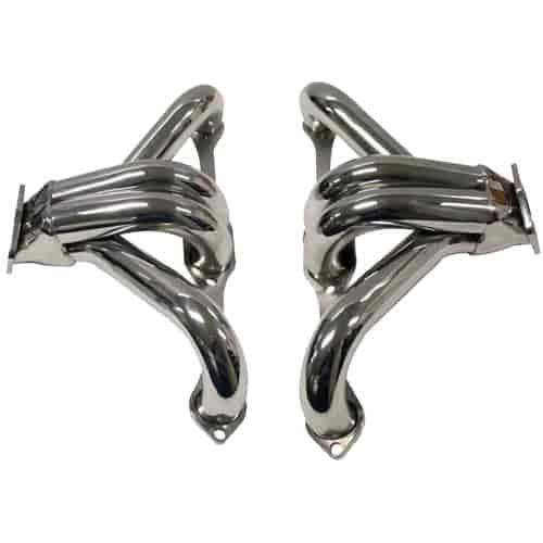 CHROME SBC 1955-UP STREET HUGGER HEADERS