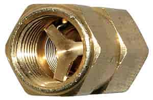 One-Way Oil Check Valve 1/2" NPT to 1/2" NPT