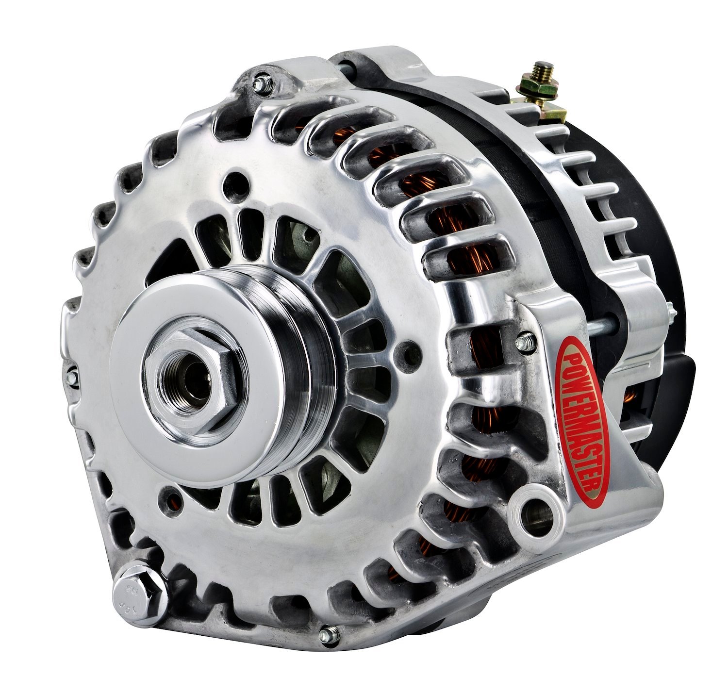 AD Style Upgrade Alternator Polished Finish