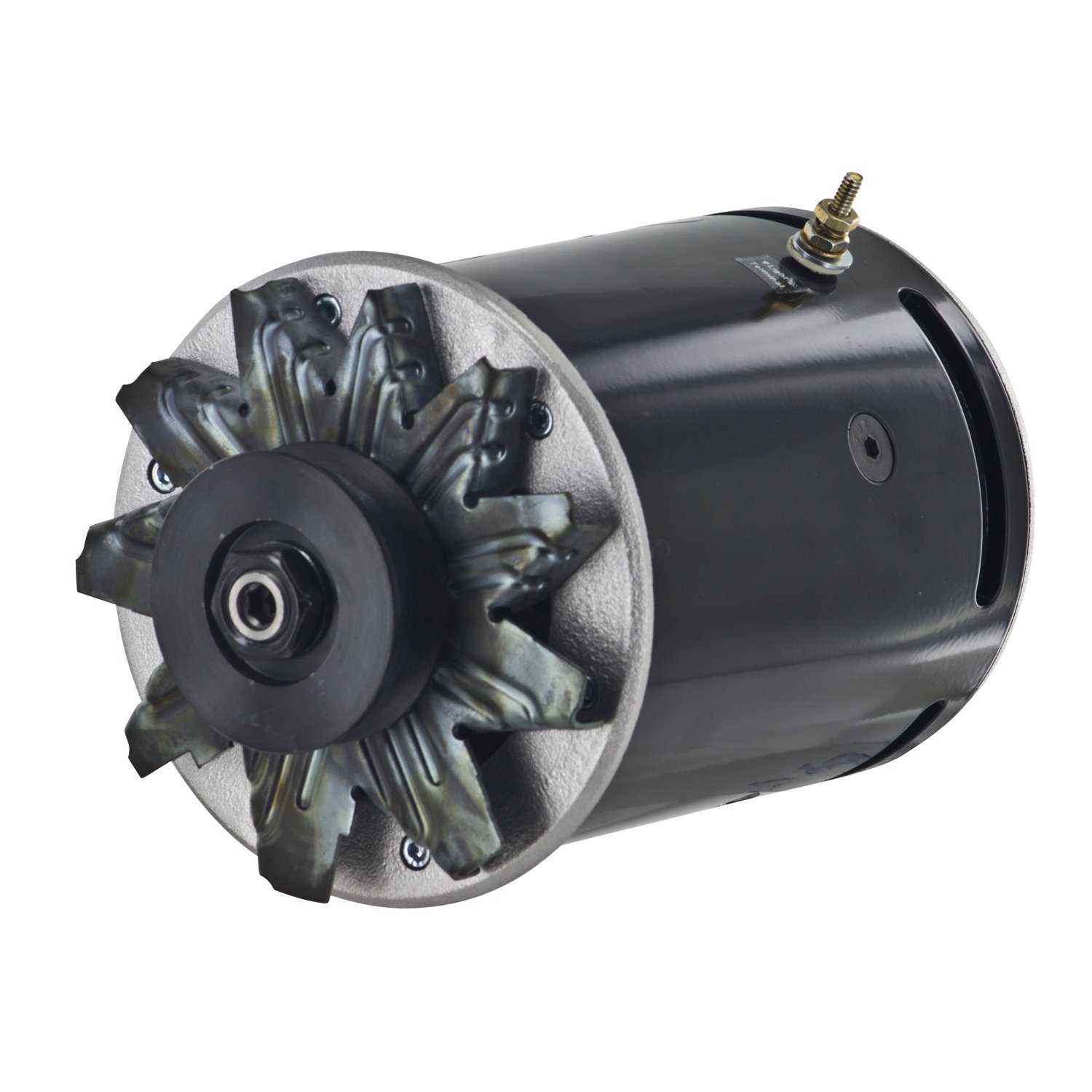 Custom PowerGEN Custom Mount Alternator Black