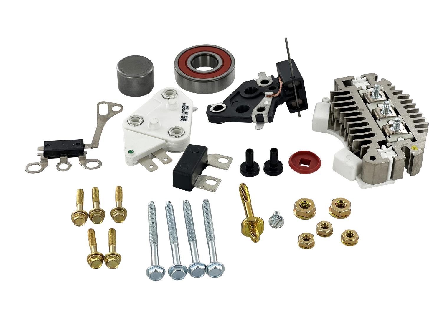 Alternator Rebuild Kit, For GM 12si-Style Case