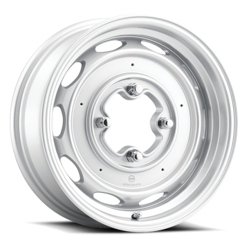 MW-430S Interceptor Wheel, Size: 15" x 4.50", Bolt Pattern: 4 x 130 mm [Finish: Silver]