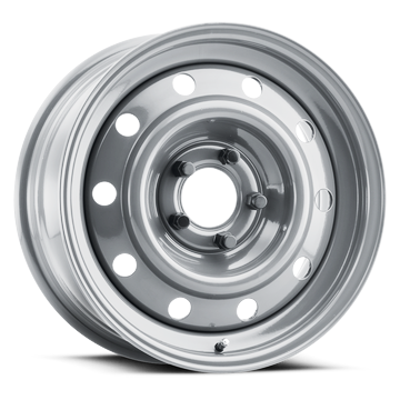 MW-901S Stahl Wheel, Size: 16" x 7", Bolt Pattern: 5 x 112 mm [Finish: Silver]