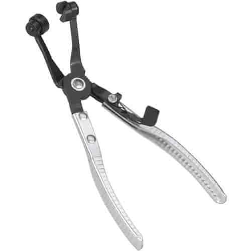 Hose Clamp Pliers 45° Angle Jaws And Tips Swivel To Allow Easy Access To Confined Areas