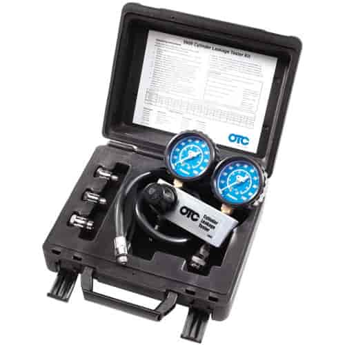 Cylinder Leakage Tester Kit Includes Quick Couplers and Adapters