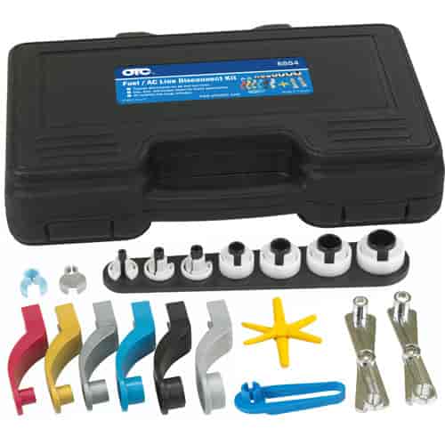 Fuel and AC Line Disconnect Set Covers A Range Of 3/8" To 7/8" Diameter Lines Includes: