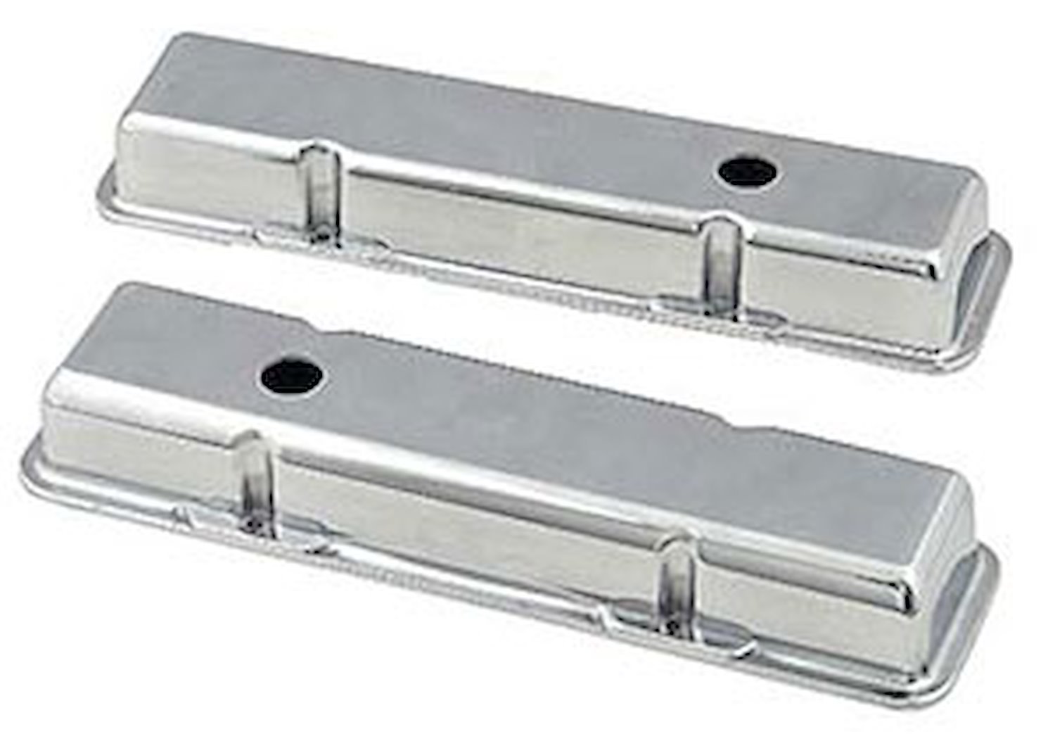 Die-Cast Polished Aluminum Valve Covers 1958-1986 SB-Chevy
