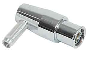 PCV Valve Polished Aluminum