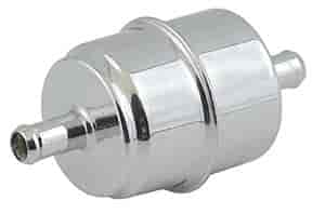 Chrome Fuel Filter for 3/8