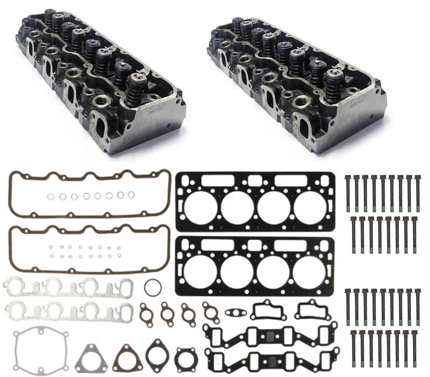 CHE855N Cylinder Head Kit for 1992-2000 GM 6.5L