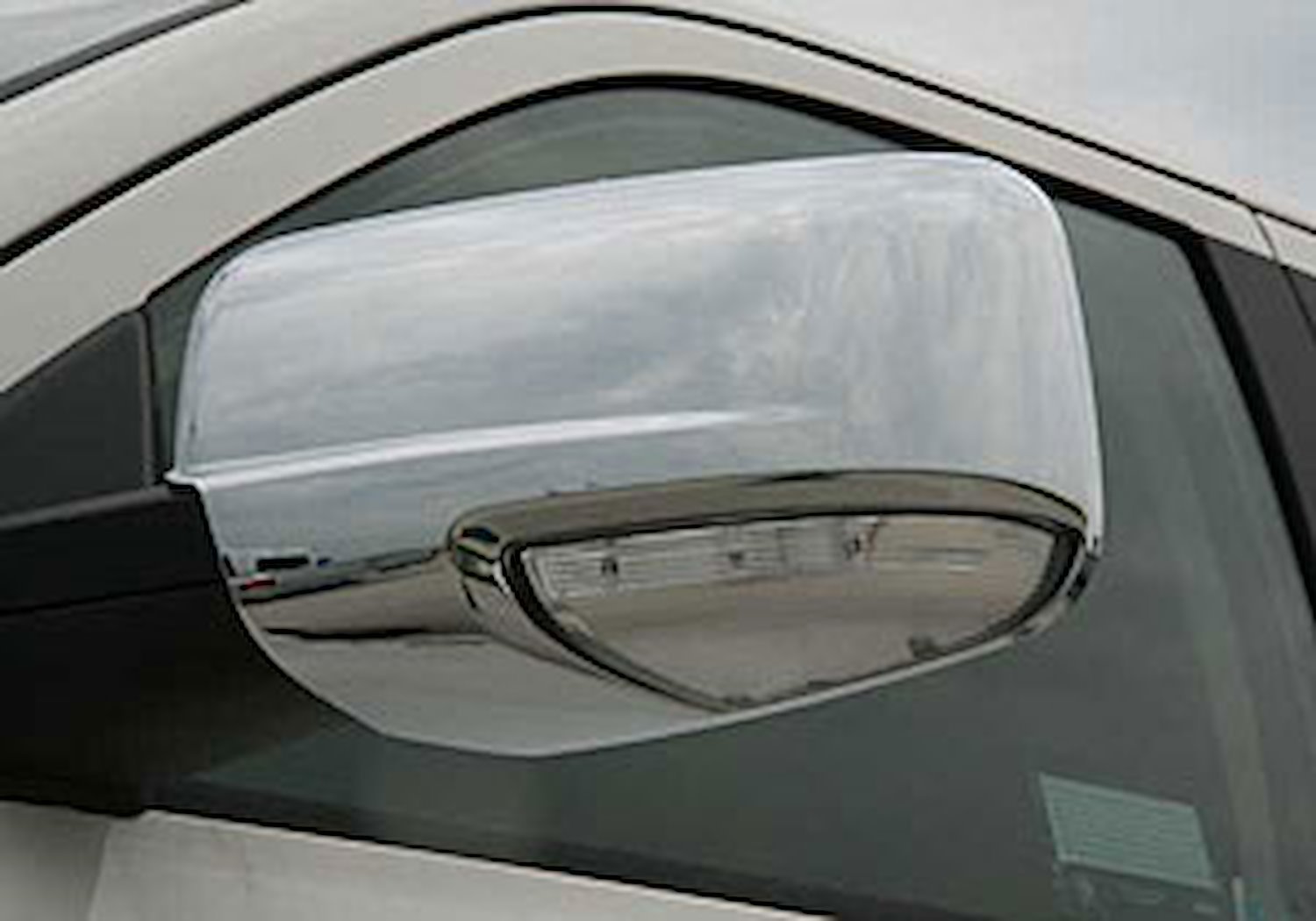 Chrome Mirror Covers 2009-12 Dodge Ram 1500