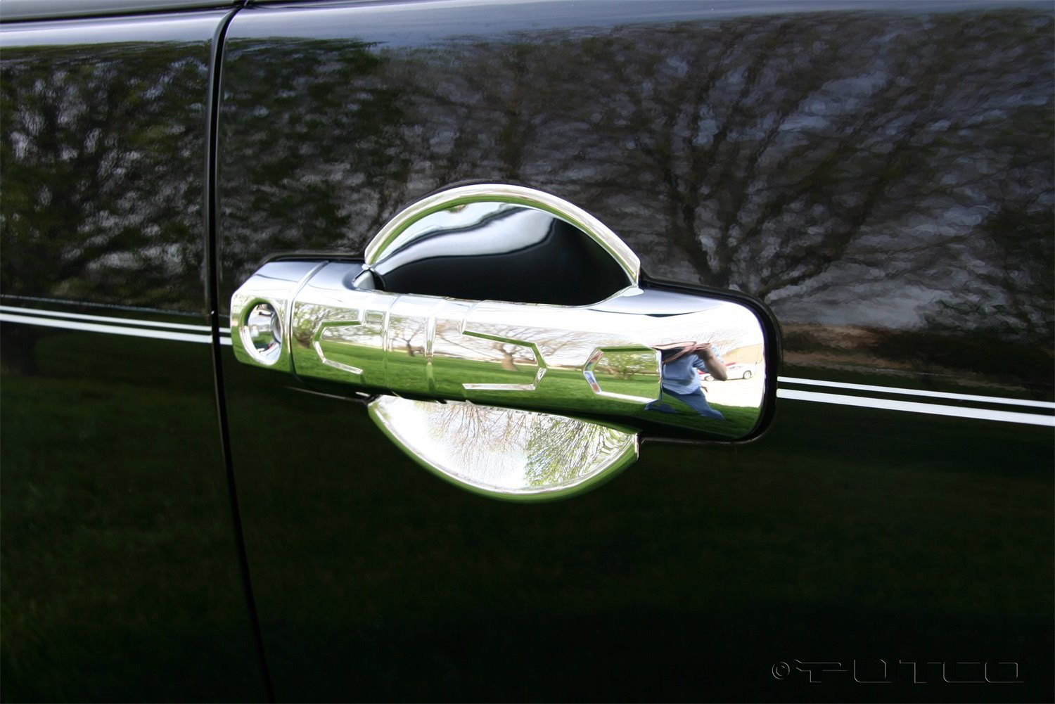Chrome Door Handle Covers 2007-14 Toyota FJ Cruiser