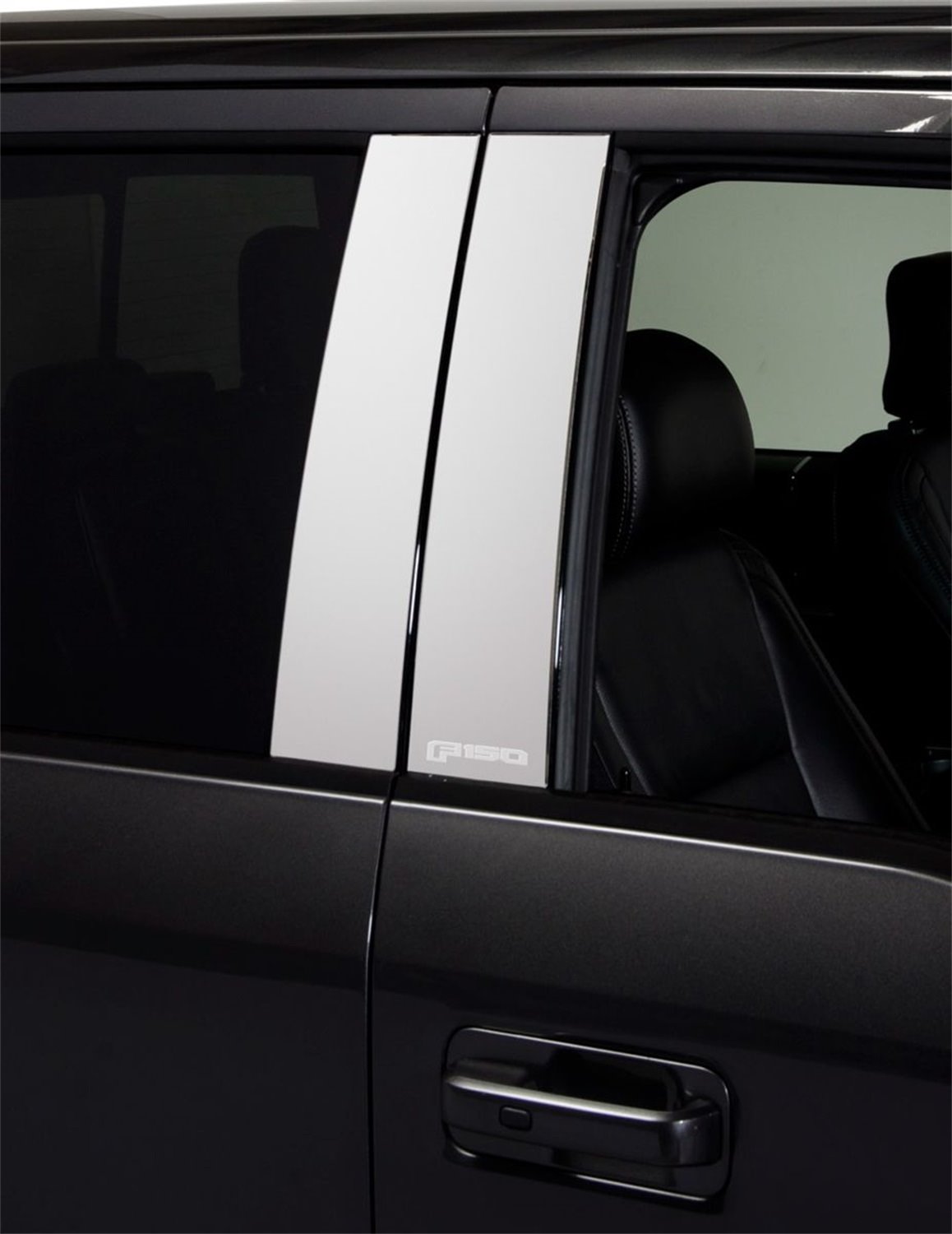 Ford Licensed Products Pillar Posts Ford Super Duty-Crew Cab-4 pcs With FORD etching.