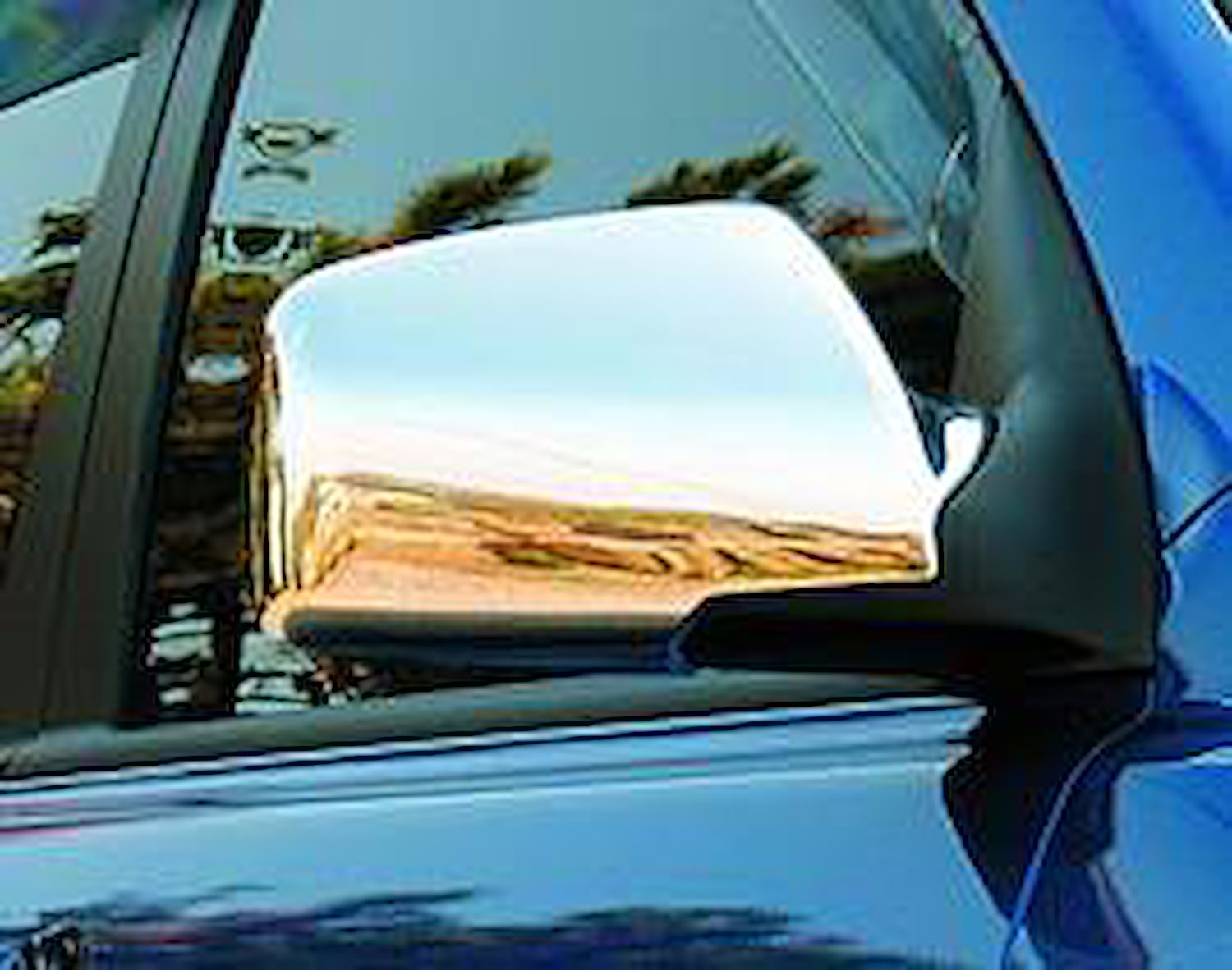 Chrome Mirror Covers 2003-08 for Kia Sportage