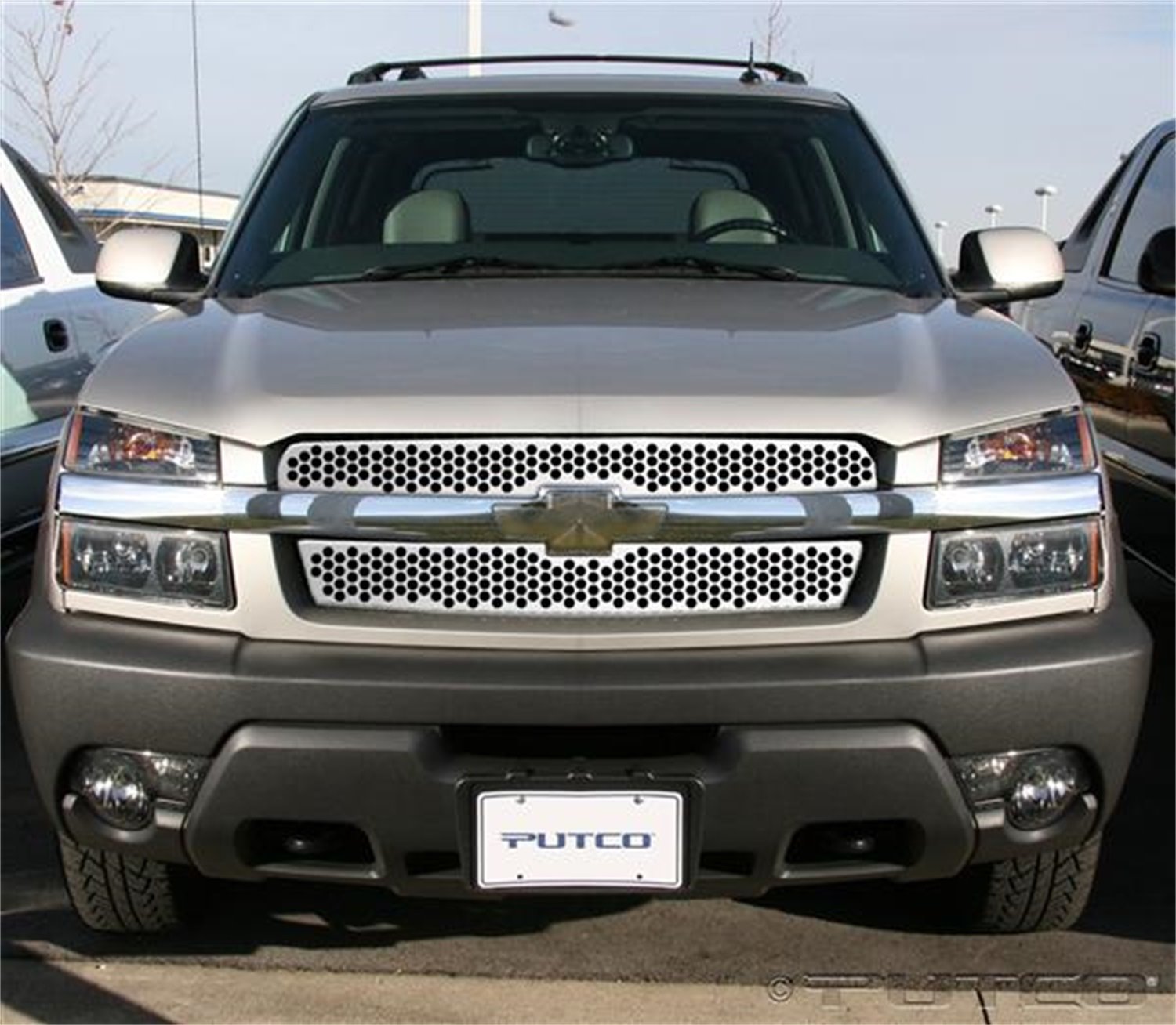 Punch Series Grille 2002-06 Chevy Avalanche