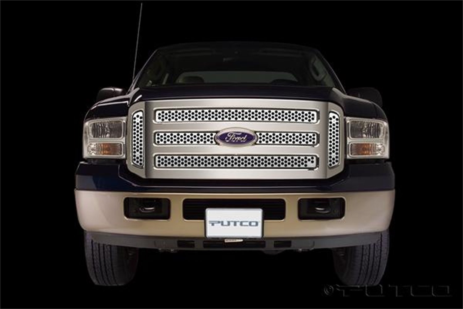 Punch Series Grille 2005-07 Ford F-Series Super Duty