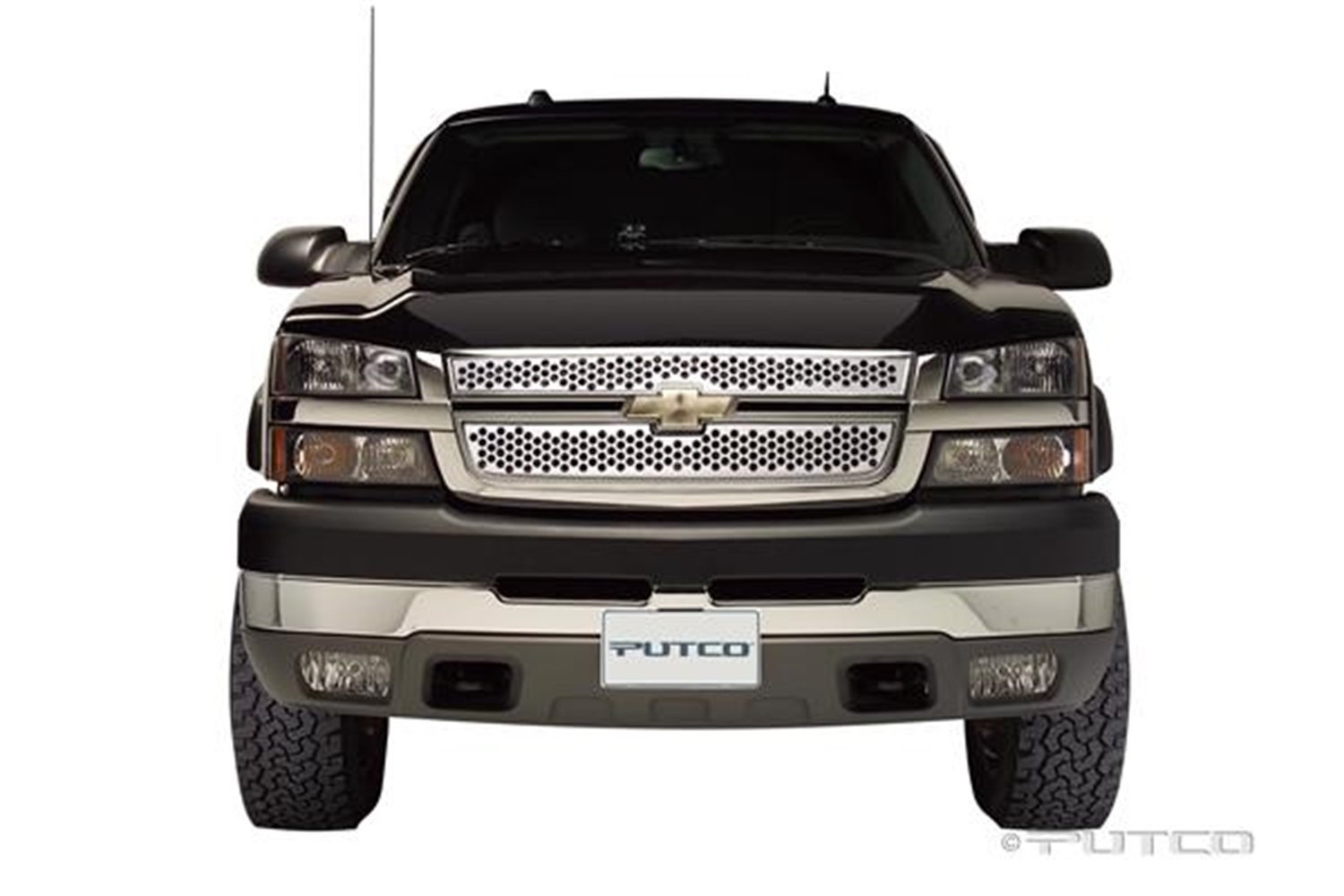 Punch Series Grille 2005-06 Chevy Silverado 2500/3500