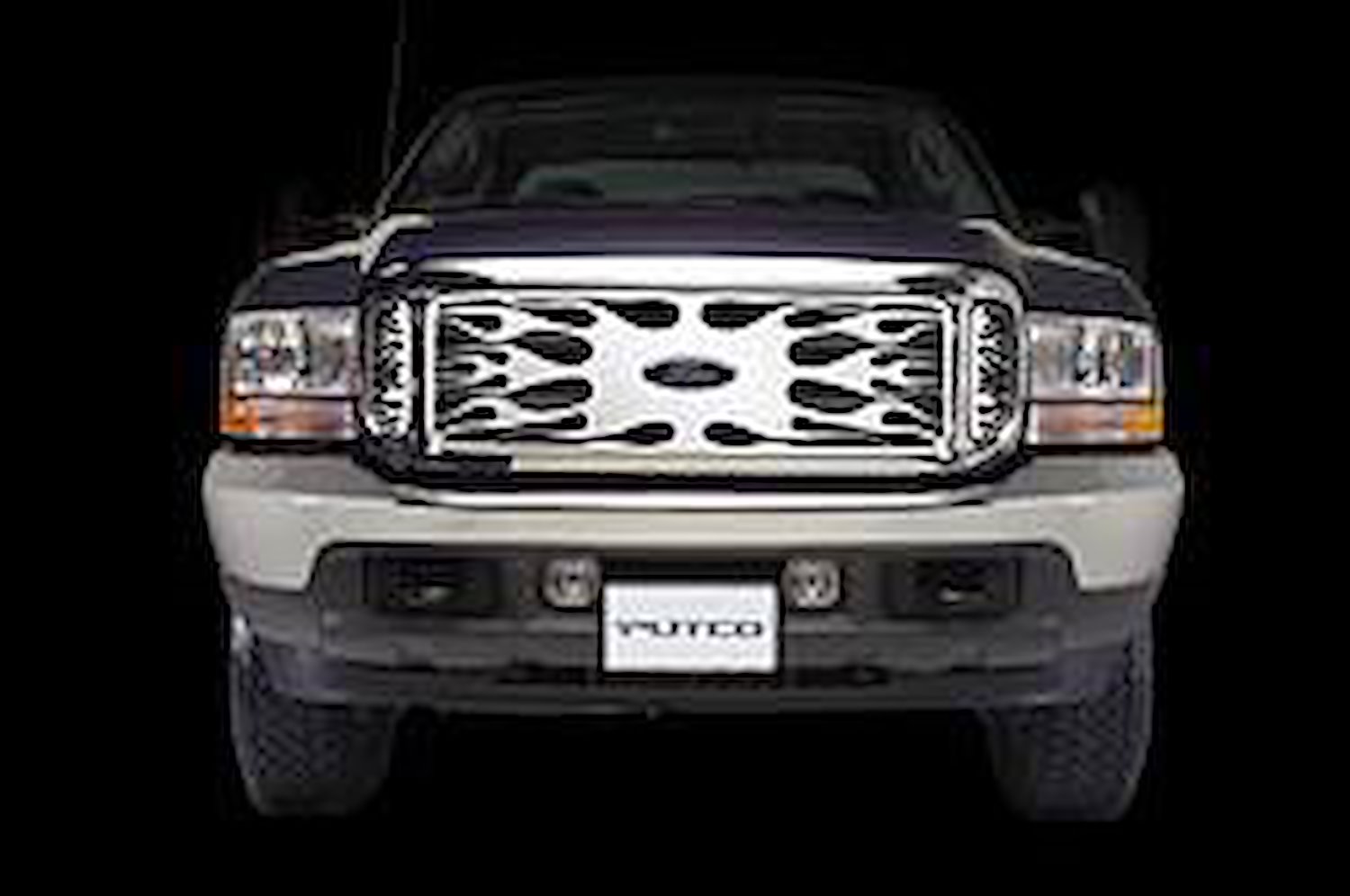 Ford Super Duty w/ logo cutout (includes side vents)