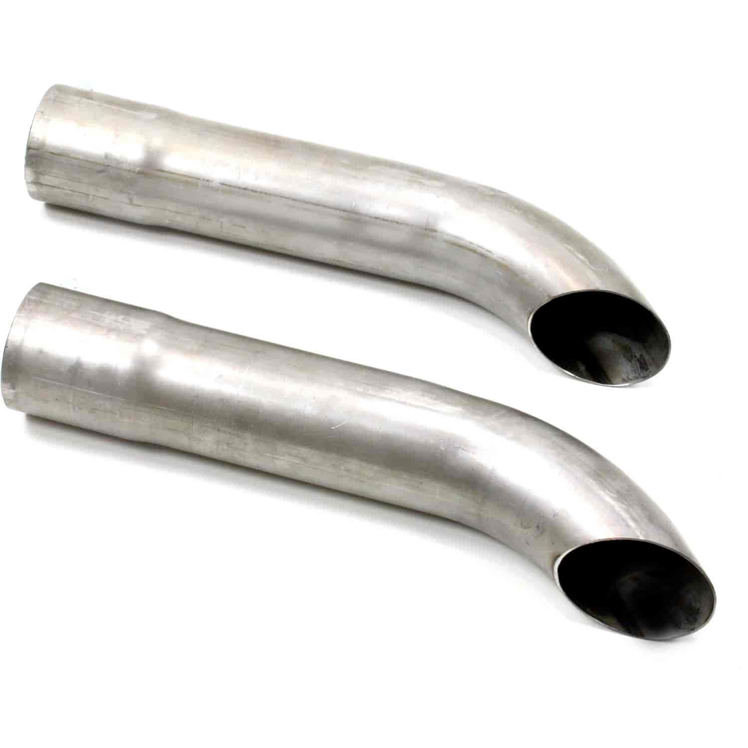 Side Tube Turnouts With Muffler Uncoated