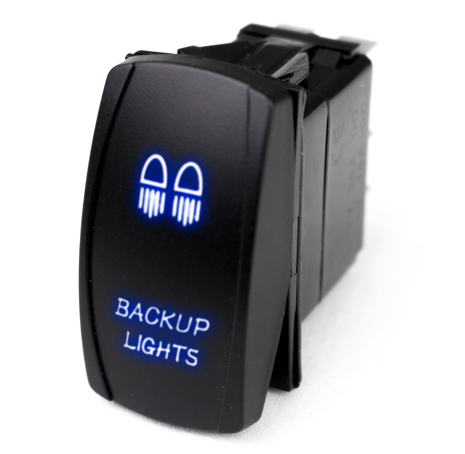RSLJ2B LED Rocker Switch, w/ Blue LED Radiance, Backup Lights