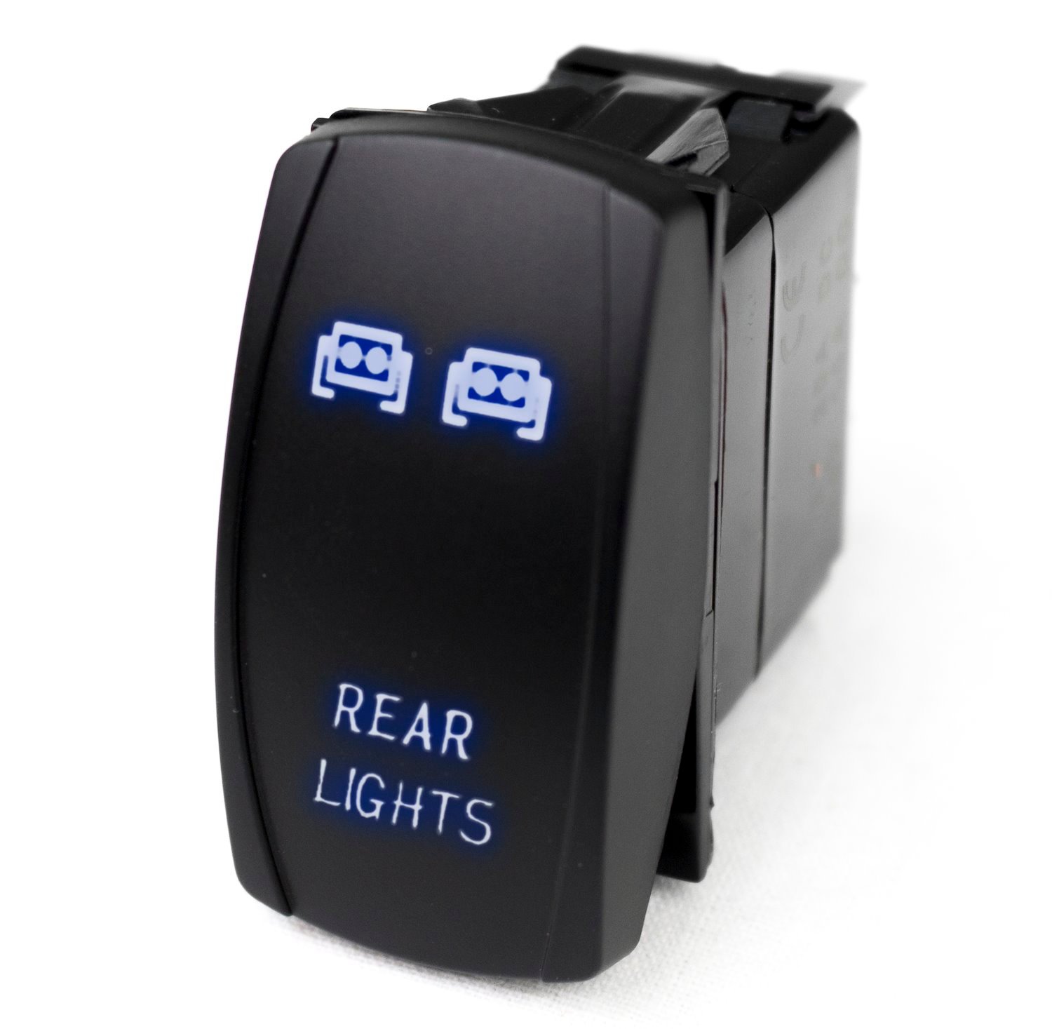 RSLJ60B LED Rocker Switch, w/ Blue LED Radiance, Rear Lights