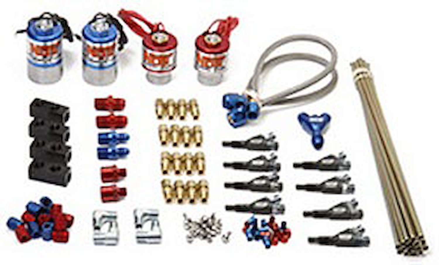 Pro Shot Nitrous Fogger Plumbing Kit Includes 741-13700B Fogger 2 Nozzles