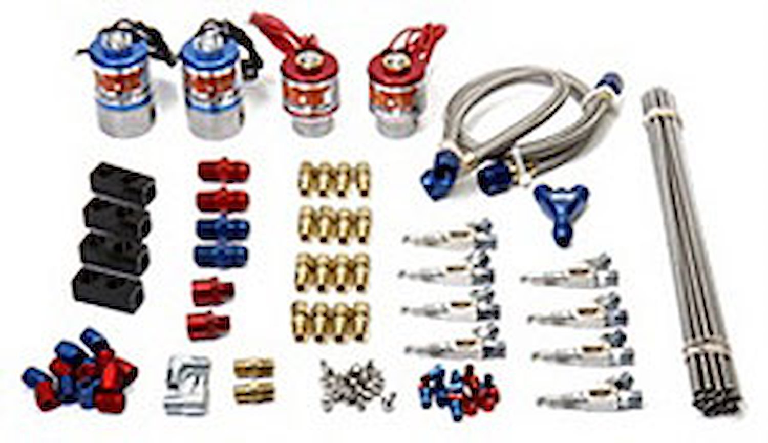 Pro Shot Nitrous Fogger Plumbing Kit Includes 741-13716 Soft Plume Nozzles