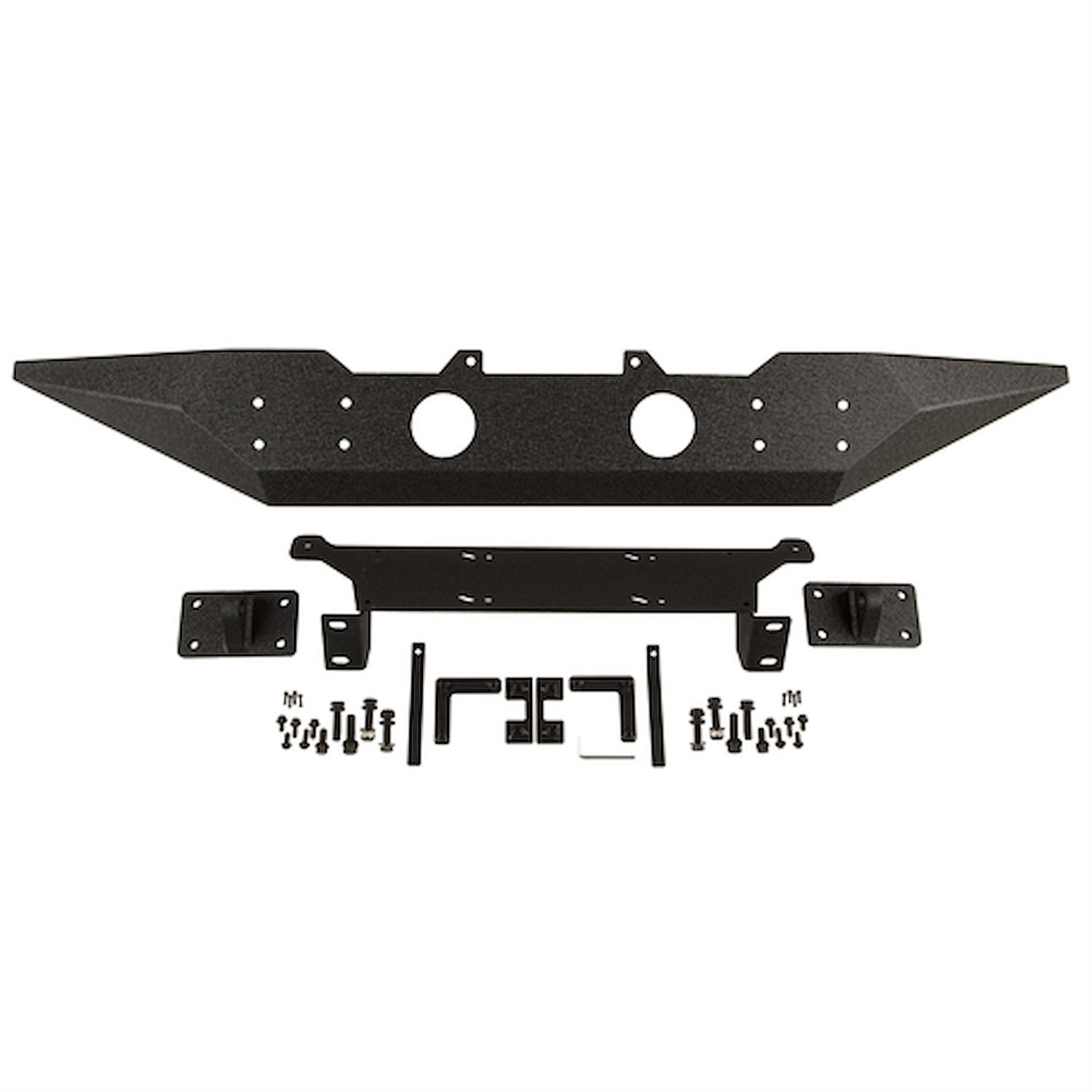 Spartan Front Bumper with Standard Ends for 2007-2018