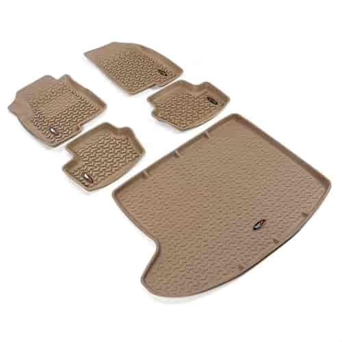 FLOOR LINER KIT  TAN  F-R